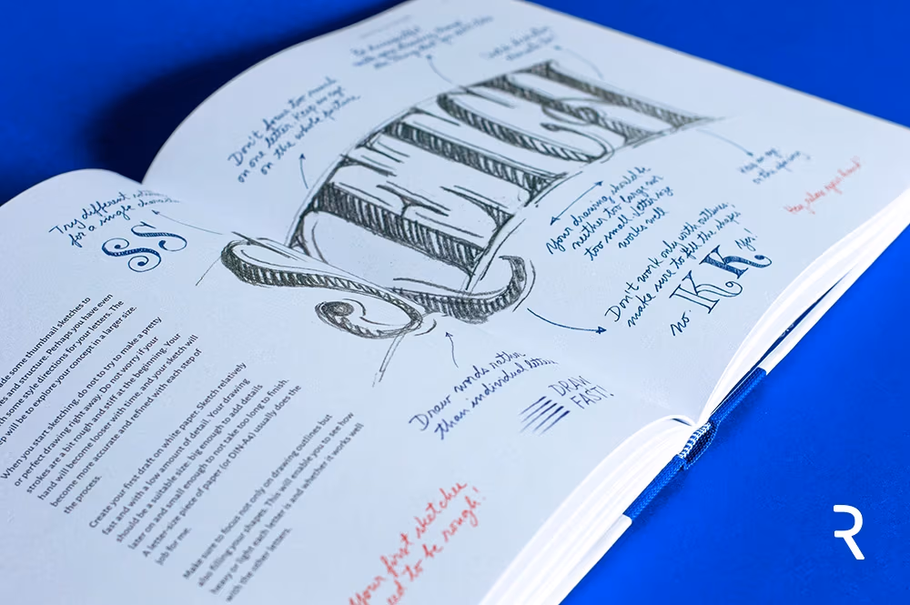 „The Golden Secrets of Lettering” Recenzja książki Martiny Flor