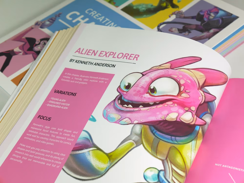 Recenzja książki „Creating Stylized Charcters”