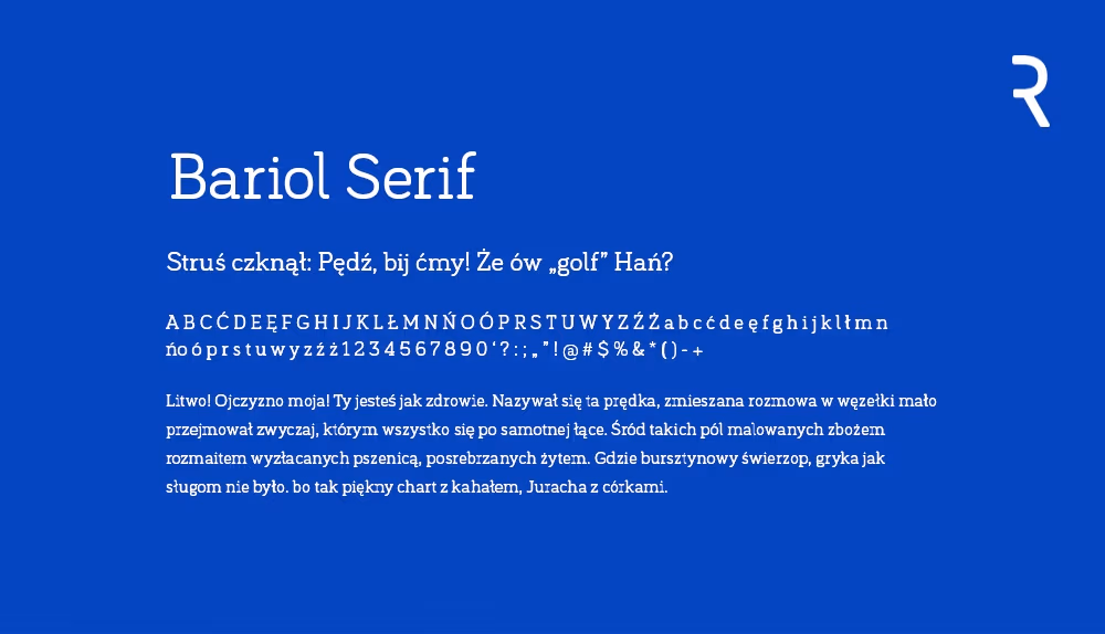 Bariol Serif