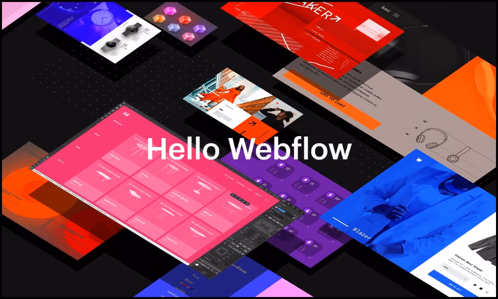 Inspirujące strony internetowe - Webflow Ecomerse