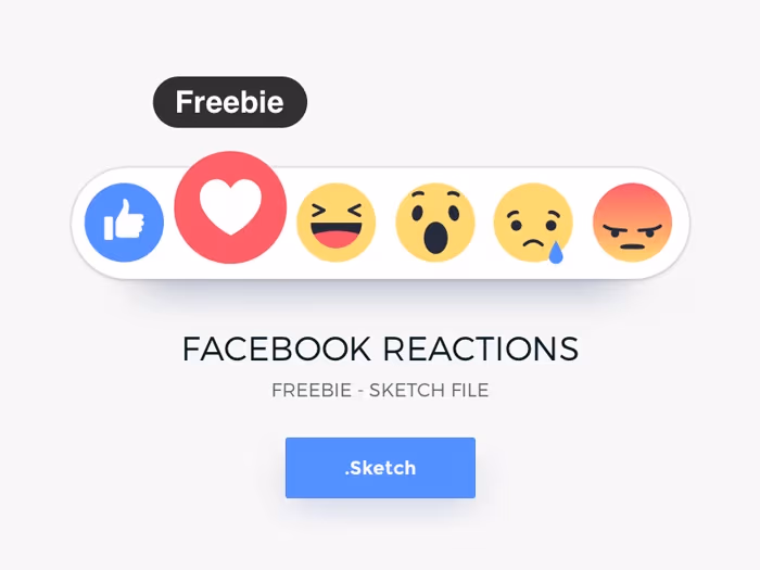 Facebookowe reakcje