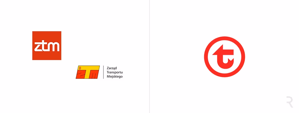 Nowe i stare logo Warszawskiej Komunikacji Miejskiej 2017