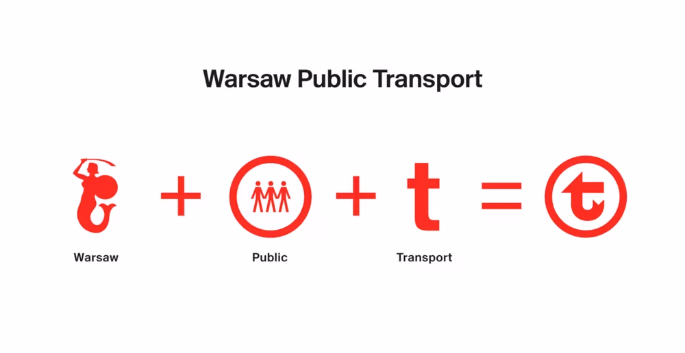 Nowe i stare logo Warszawskiej Komunikacji Miejskiej 2017
