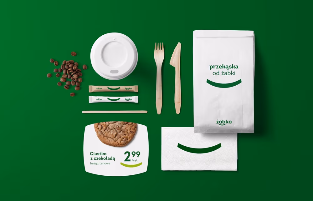 Nowe logo Żabki - rebranding marki