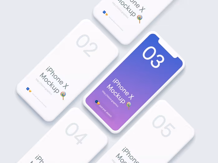 Mockupy telefonu - freebies, darmowe materiały
