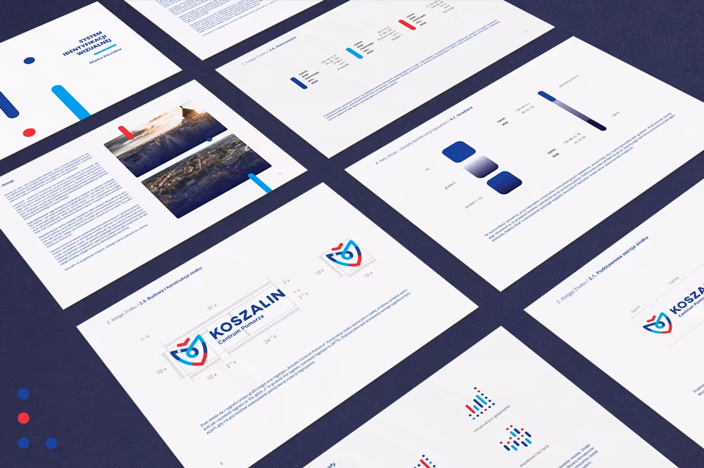 Nowa księga znaku Koszalina - redesign 2018