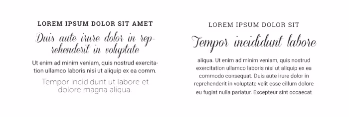 polaczenie-czterech-fontow-w-typografii