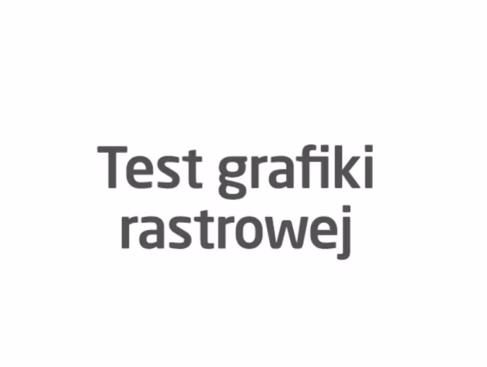 Grafika rastrowa w programie Photoshop powiększona o 150%