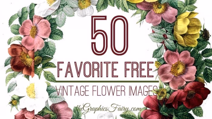 50-Favorite-Free-Vintage-Flower