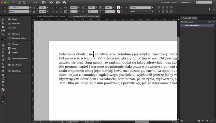 Złe generowanie przypisów