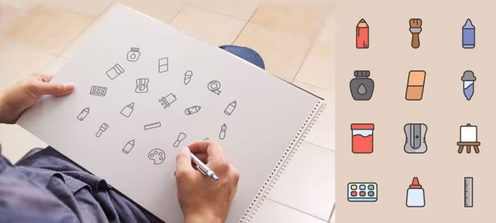 art-tools-free-icon-set