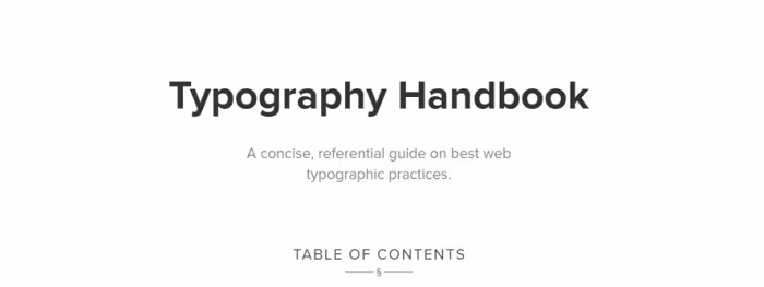 handbook