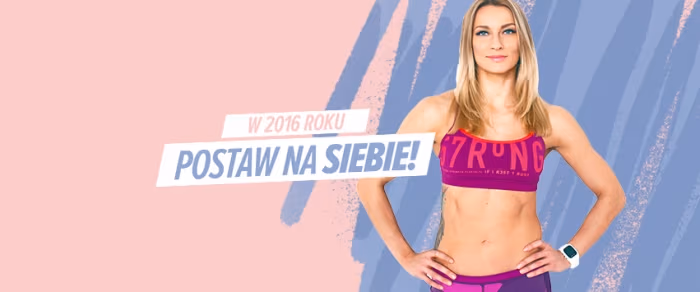 Zdjęcie w tle trenerki Kasi Bigos tuż po ogłoszeniu kolorów roku