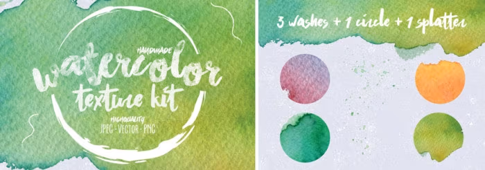 Free-Watercolor-Texture-Kit