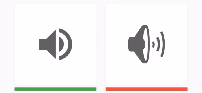 Dobry i zły przykład ikony, https://www.google.com/design/spec/style/icons.html