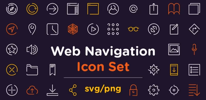 web-navigation-icons