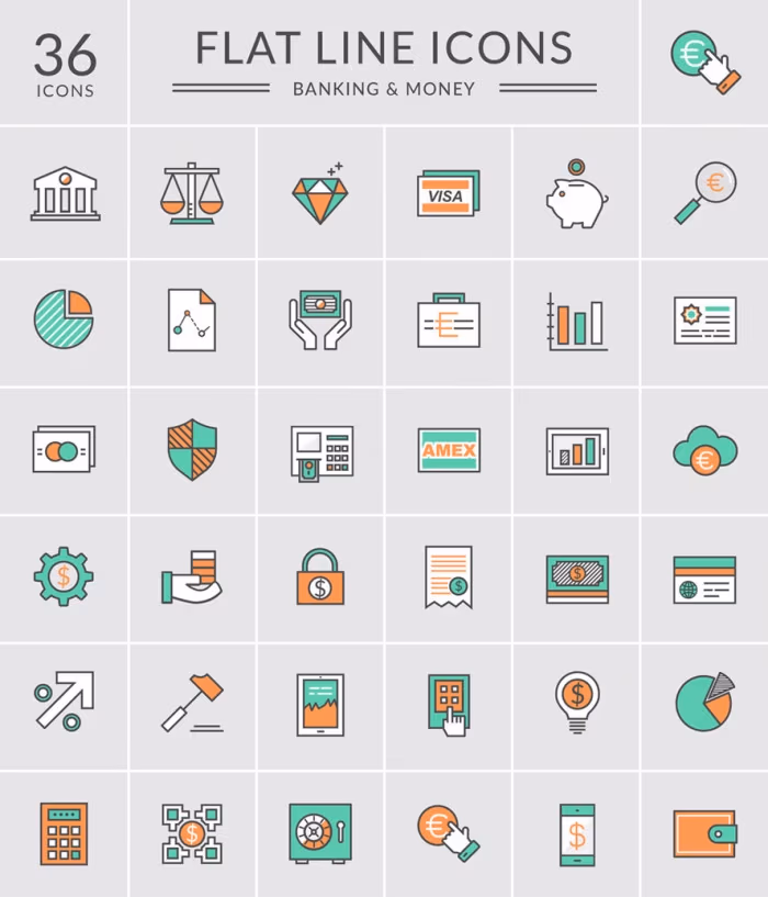 Bank-And-Money-Icons