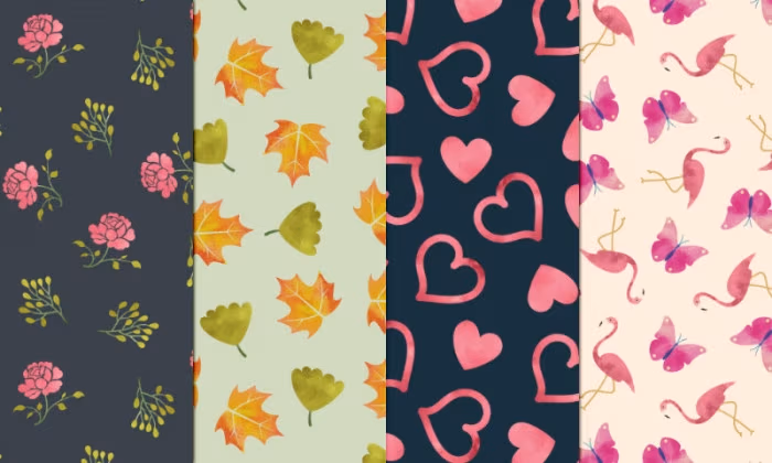 freebie-watercolor-seamless-patterns