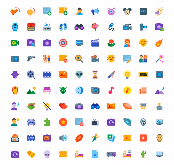 Cinema-Icon-Set