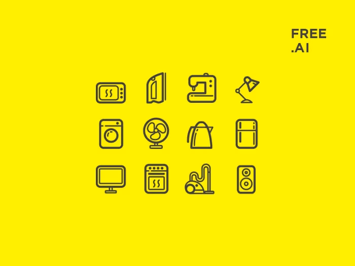 APPLIANCES-ICON-SET