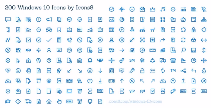 200-Windows-10-Icons