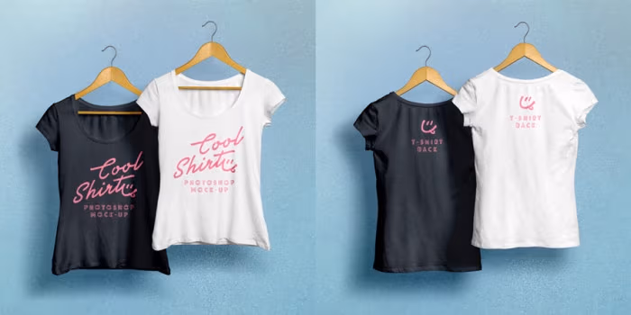 Woman-T-Shirt-MockUp-PSD