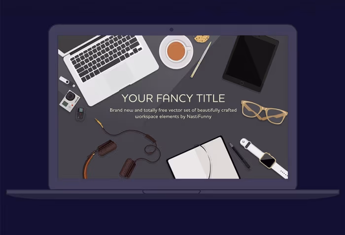 Elegant-Vector-Kit-with-60-Workspace-Elements