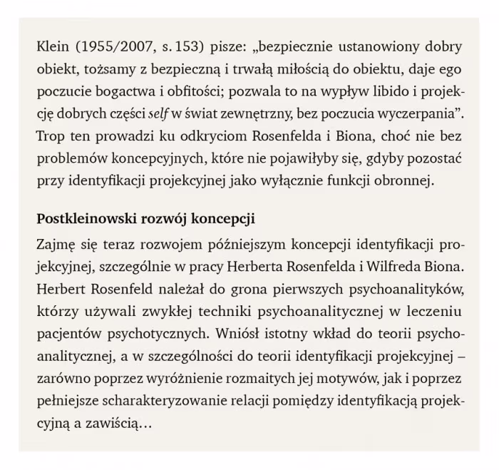 Rys. 22 Skład podrozdziału w książce wraz z wyraźną hierarchią świateł nad i pod podrozdziałem