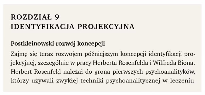 Rys. 23 Skład nagłówka rozdziału i podrozdziału: wyrównanie do lewej krawędzi stronicy