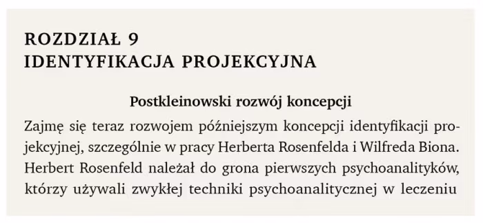 Rys. 24 Skład nagłówka rozdziału i podrozdziału: podrozdział został wyśrodkowany