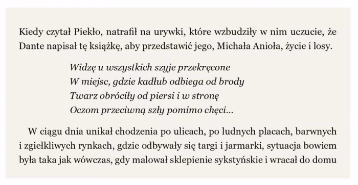 Rys. 33 Wyróżnienie cytatu przez wcięcie i kursywę