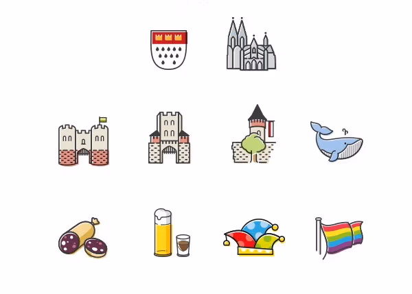 Kölsch-Icons