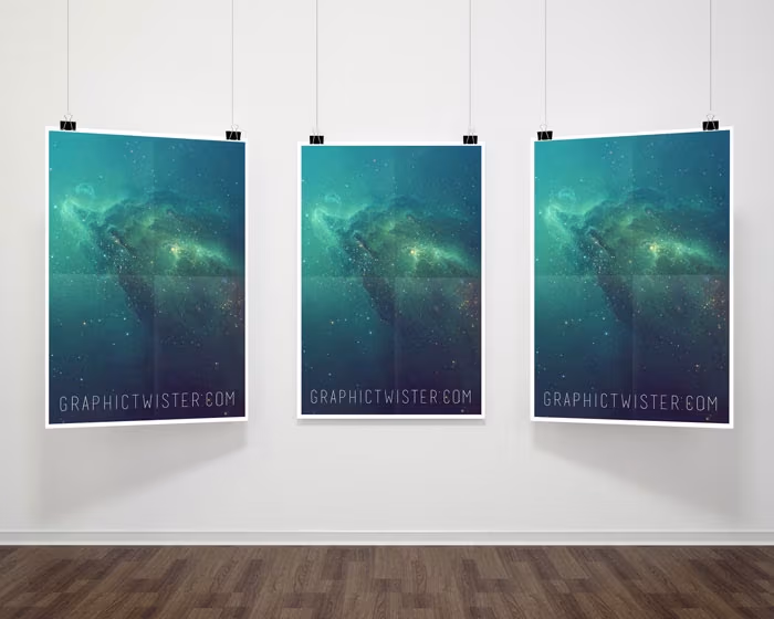 Triple-Hanging-Poster-Frame-Mockup-PSD