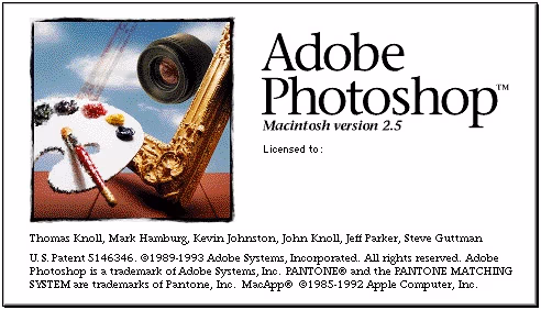 Adobe Photoshop 2.5