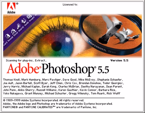 Adobe Photoshop 5.5