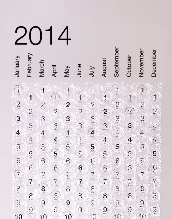 Bubble-Calendar
