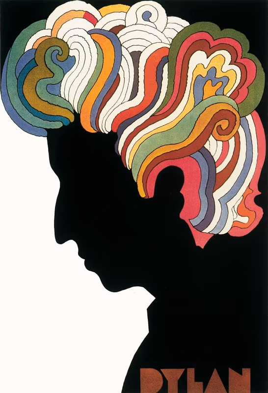 Plakat płyty Boba Dylana - Greatest Hits, 1967