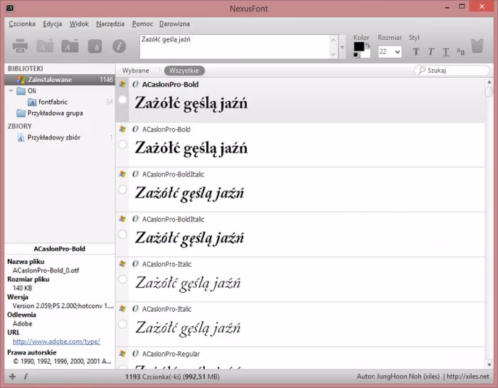 nexus-font