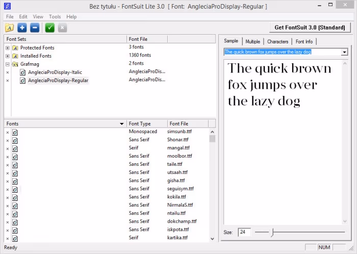 Font-Suit-Lite