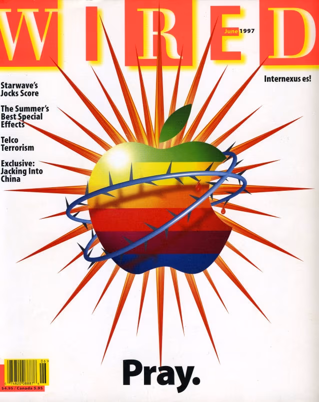 Okładka Wired z 1997 roku