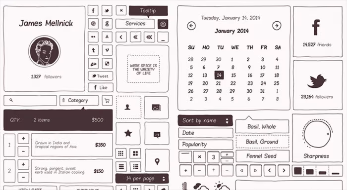 Basiliq-Freehand-UI-Kit