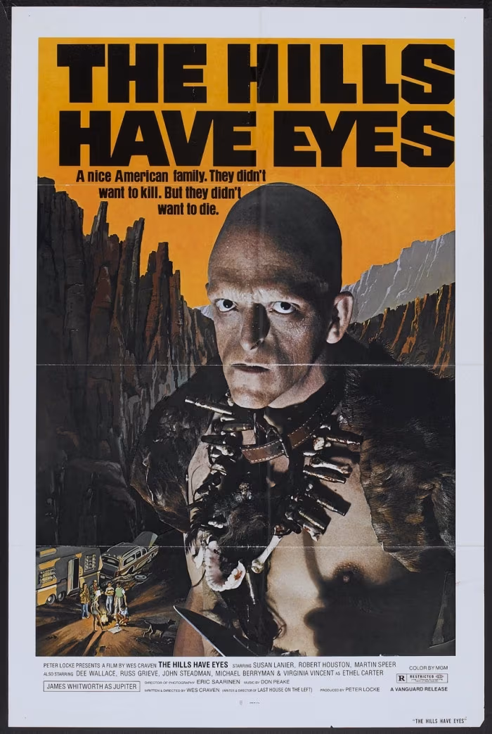 Plakat filmu Wzgórza mają oczy