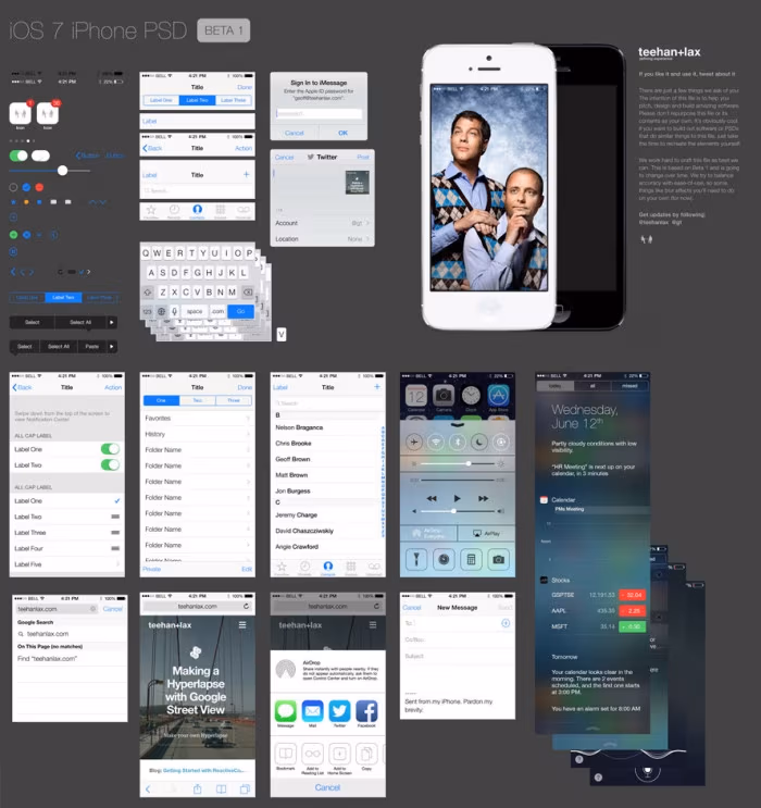 iOS-7-GUI-PSD
