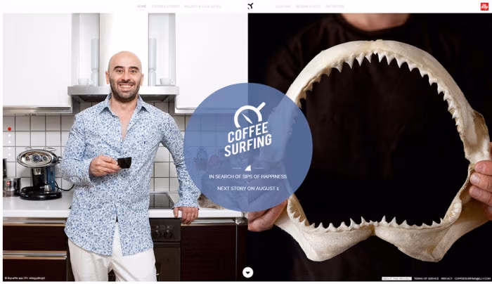 coffeesurfing
