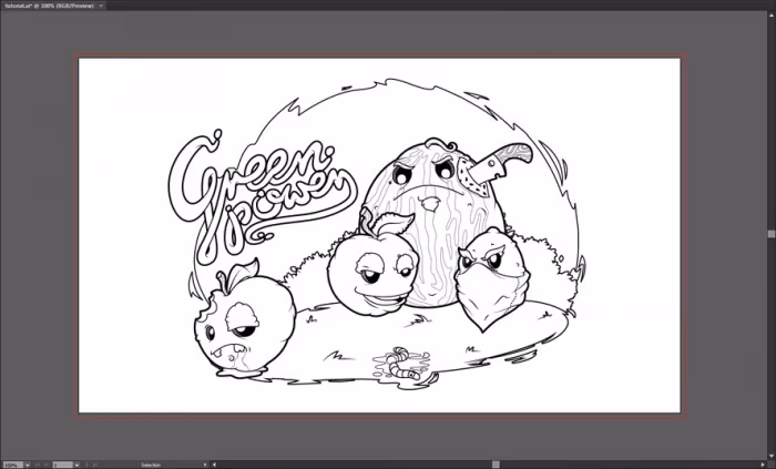 Tworzymy wektorową ilustrację w programie Illustrator (2)