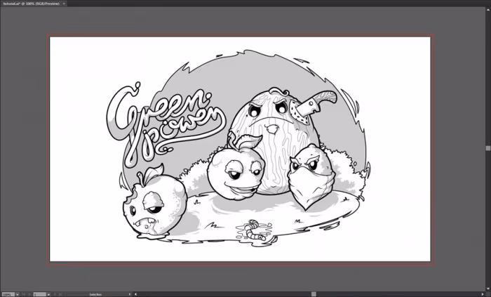 Tworzymy wektorową ilustrację w programie Illustrator (3)