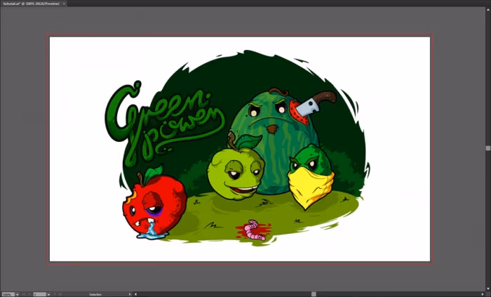 Tworzymy wektorową ilustrację w programie Illustrator (4)