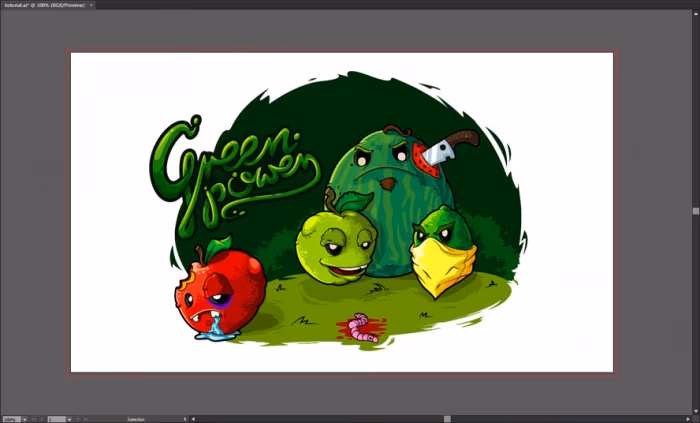 Tworzymy wektorową ilustrację w programie Illustrator (5)