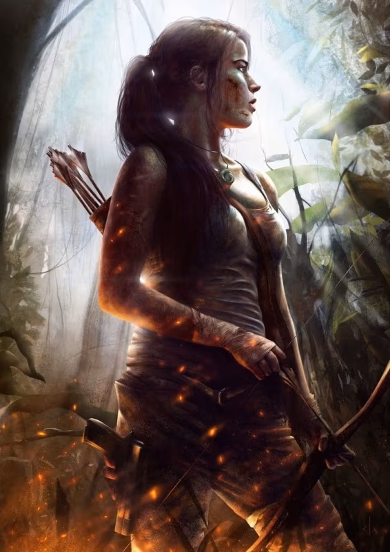 lara_croft_by_joshsummana-d5wz4as