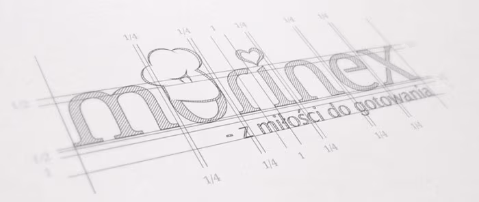 Szkic logo autorstwa Owocni